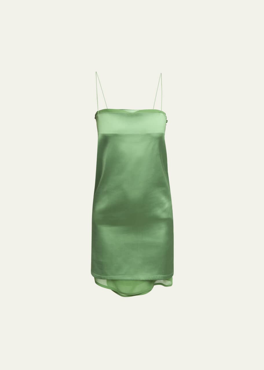 Image 1 of 1: Elica Open Back Mini Dress