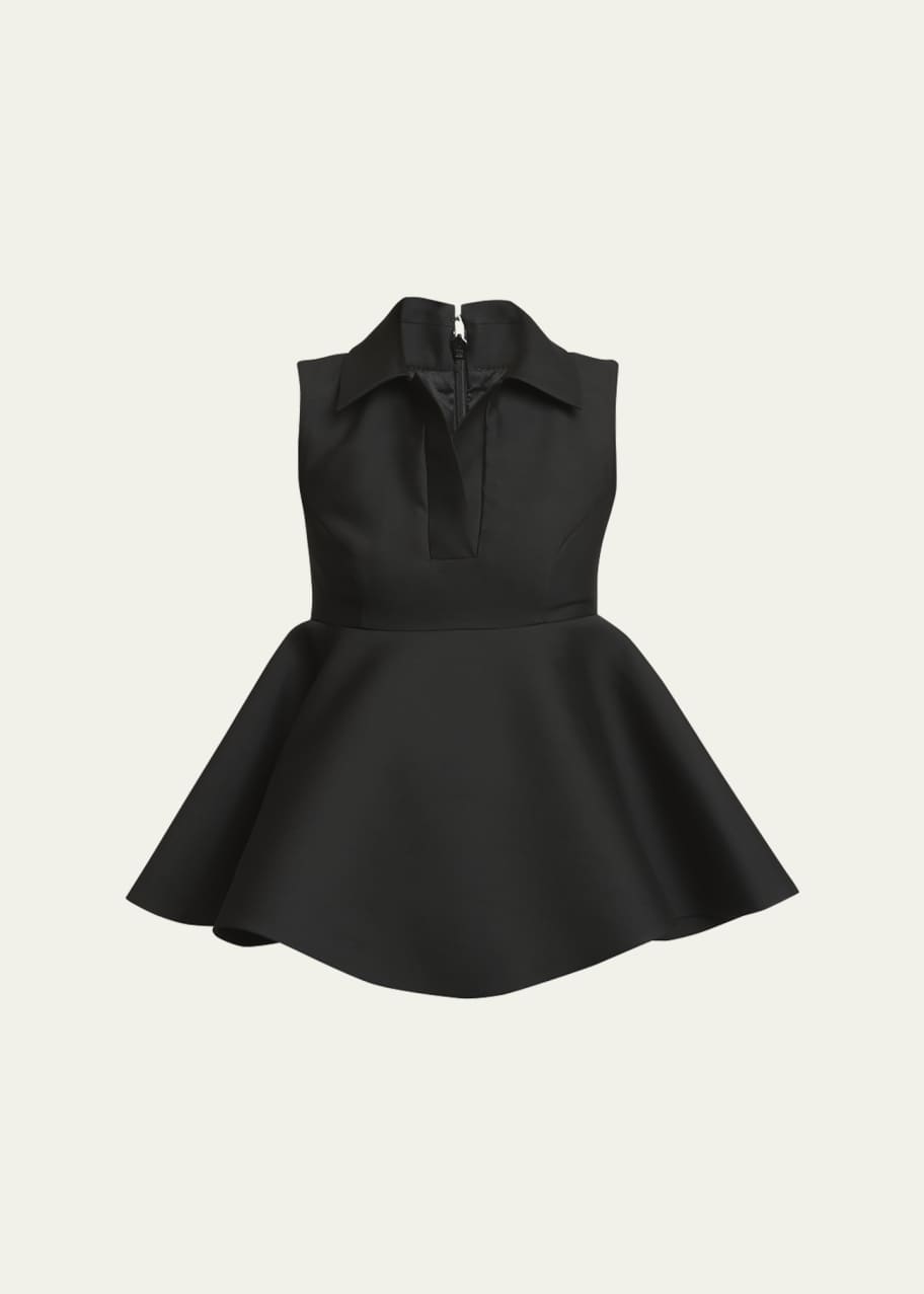 Image 1 of 1: Spalla Peplum Wool Top