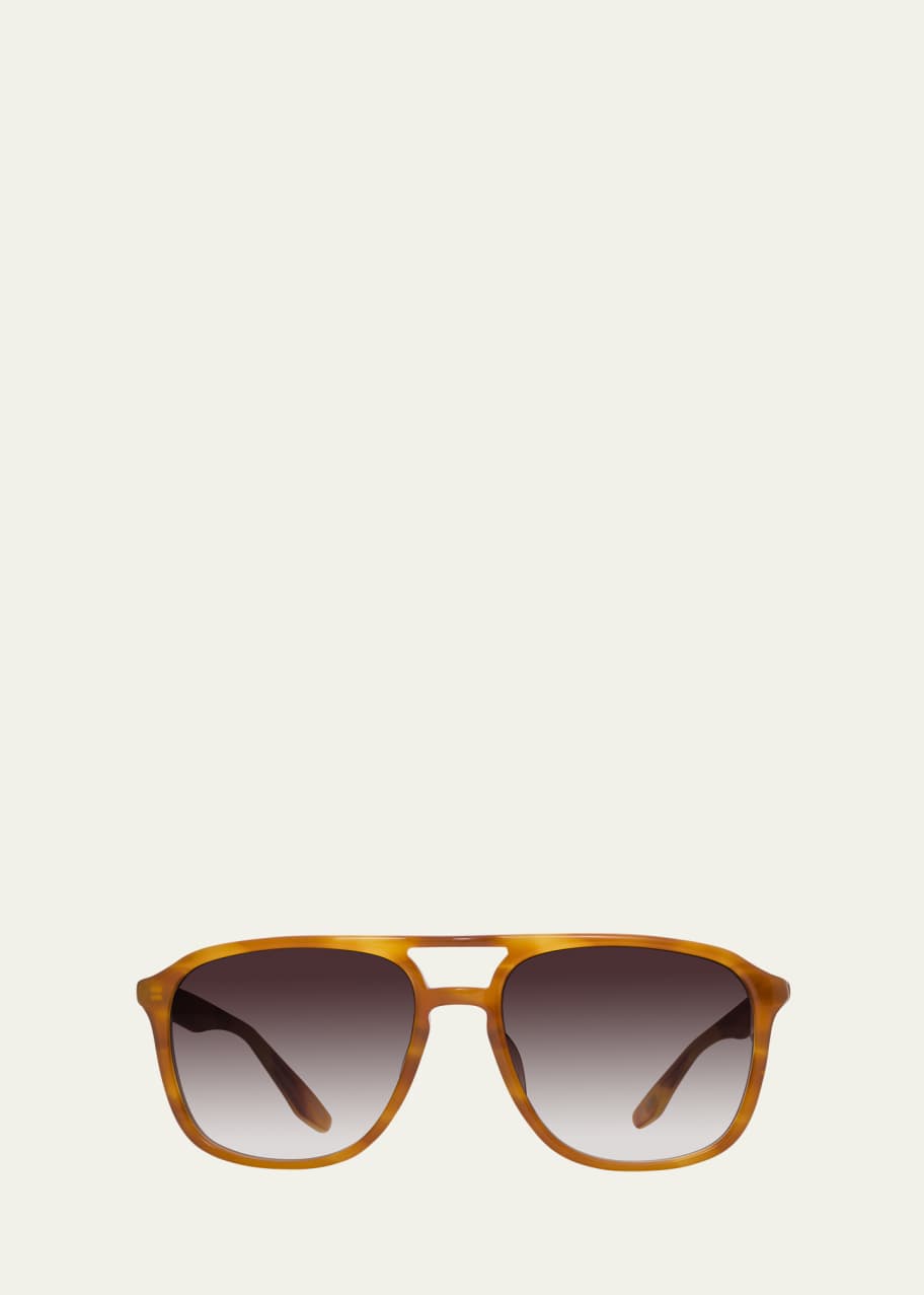 Barton Perreira Gyalis Acetate Aviator Sunglasses Bergdorf Goodman