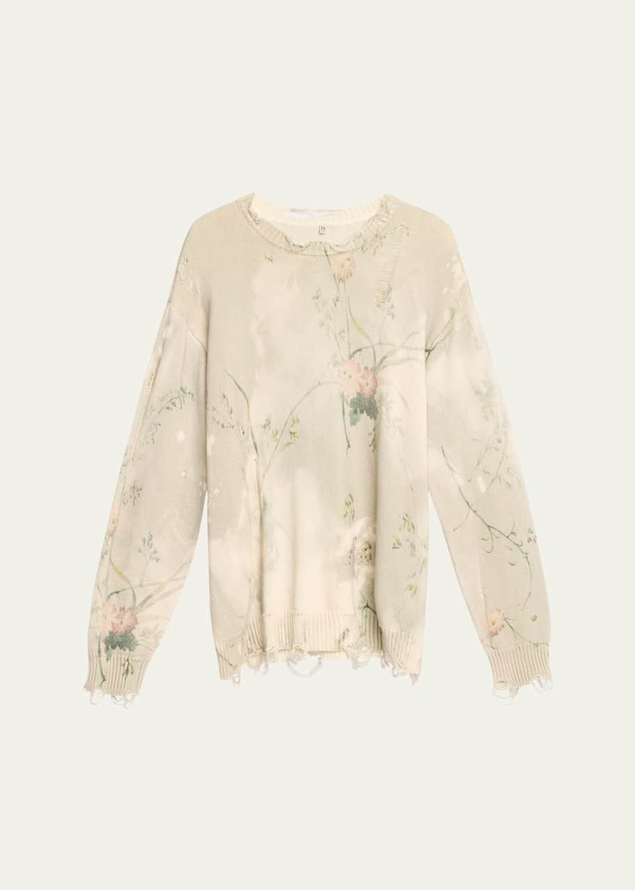 Image 1 of 1: Cashmere Boyfriend Sweater