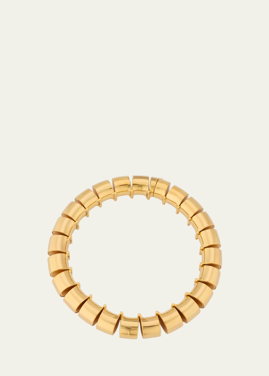 Image 1 of 1: Goldtone Coil Necklace