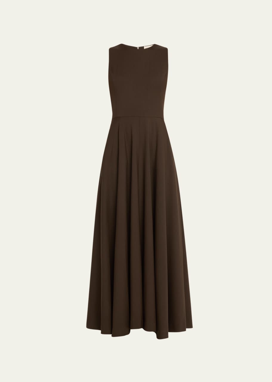 Officine Generale Bertille A-Line Wool Maxi Dress - Bergdorf Goodman