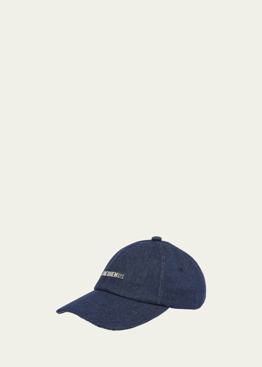 Jacquemus Men's La Casquette Gadjo Denim Baseball Cap - Bergdorf