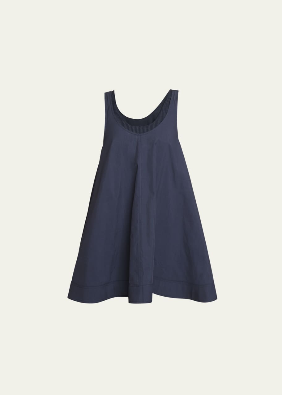 Loewe Double-Layer Trapeze Mini Dress - Bergdorf Goodman
