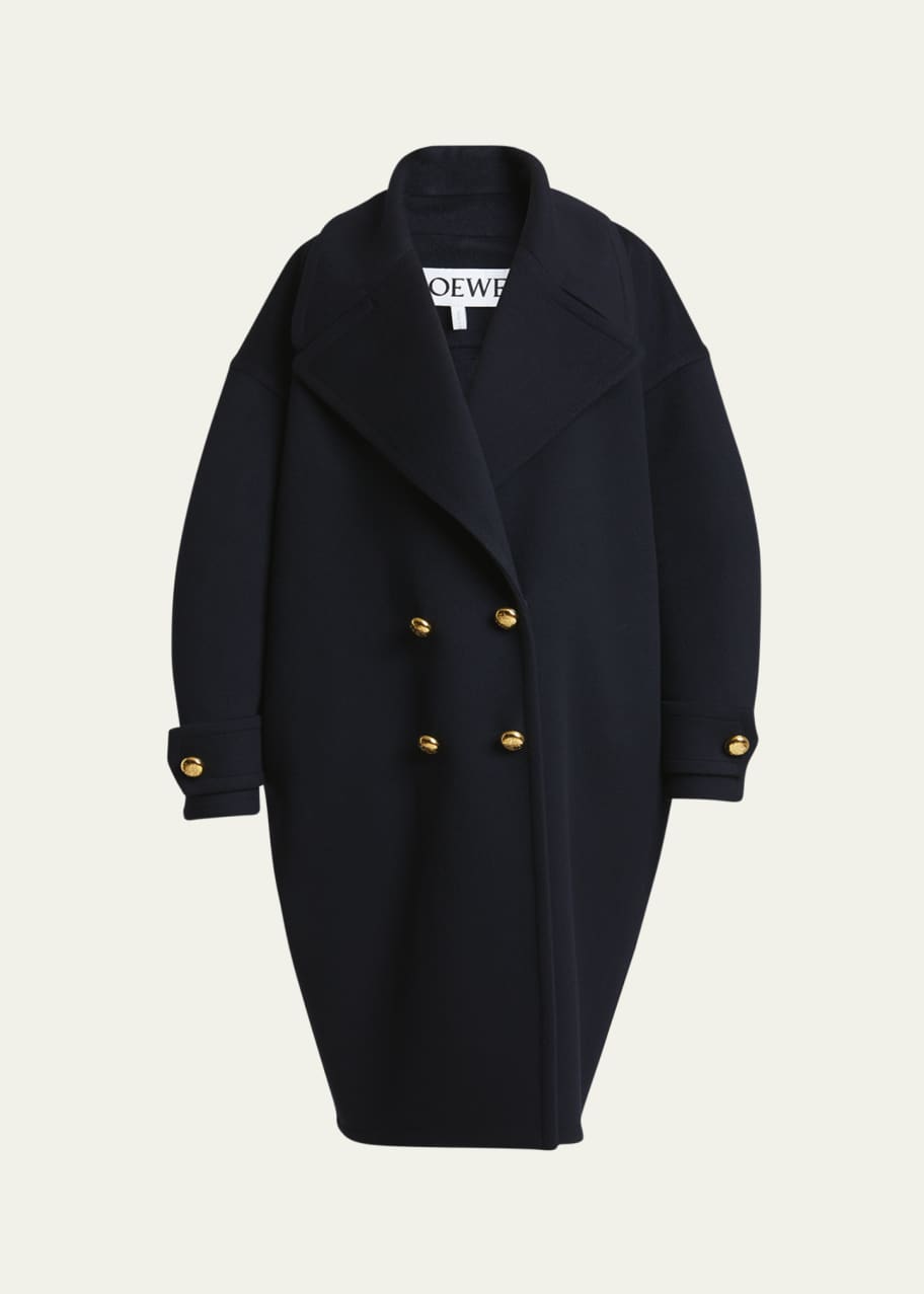 Loewe oversized belted coat top