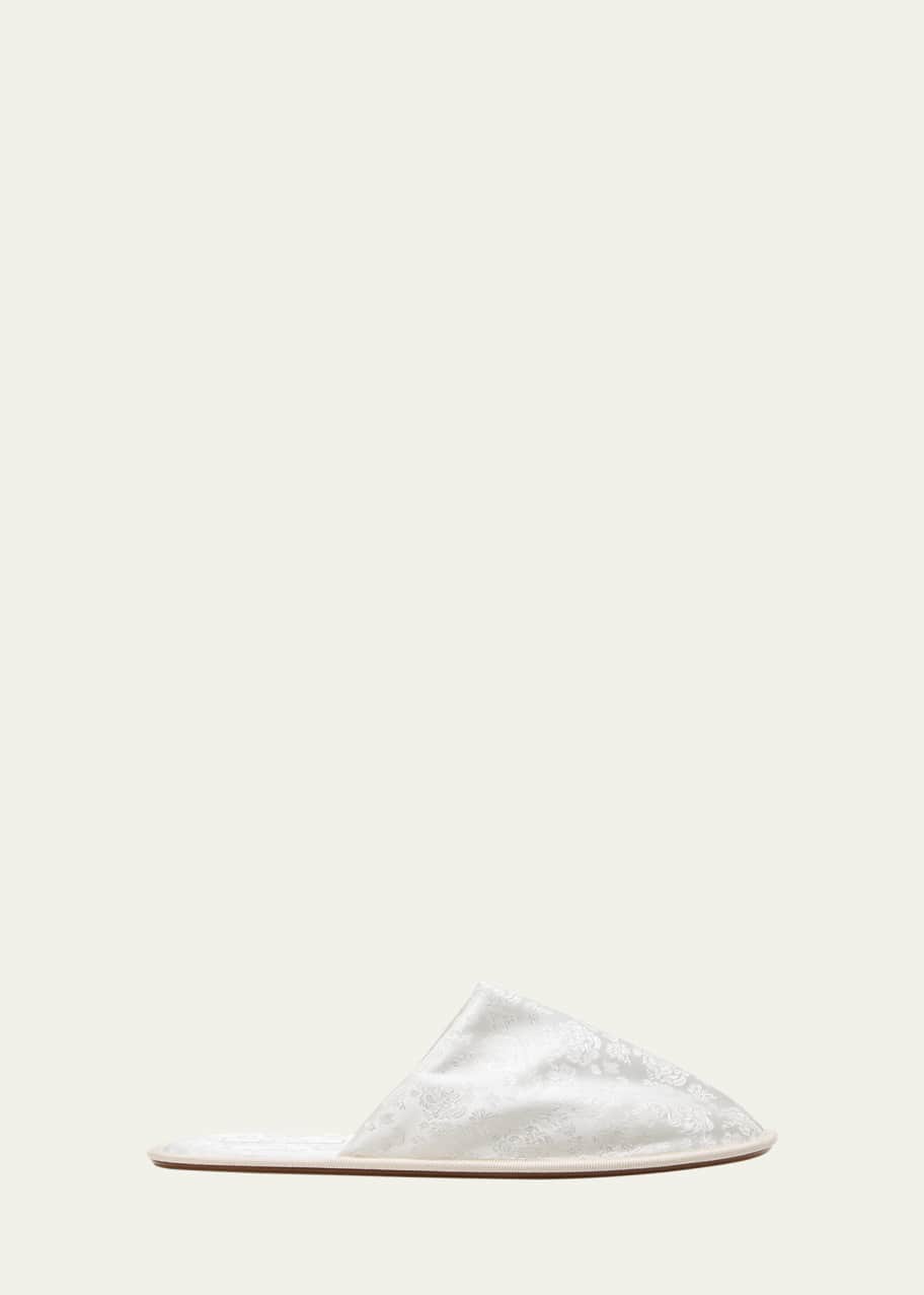 Image 1 of 1: Frances Cozy Flat Slippers