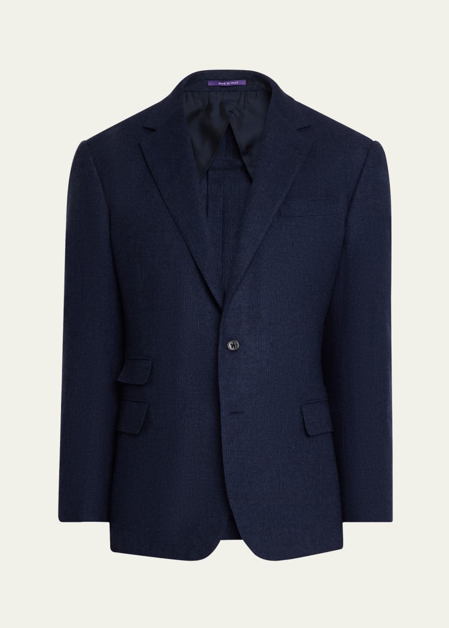 Ralph Lauren Purple Label Men's Kent Hand-Tailored Plaid Suit Jacket -  Bergdorf Goodman
