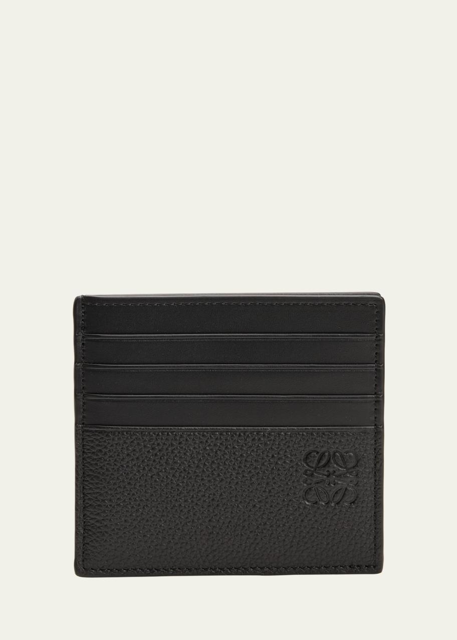 LOEWE Men's Leather Card Holder - Bergdorf Goodman