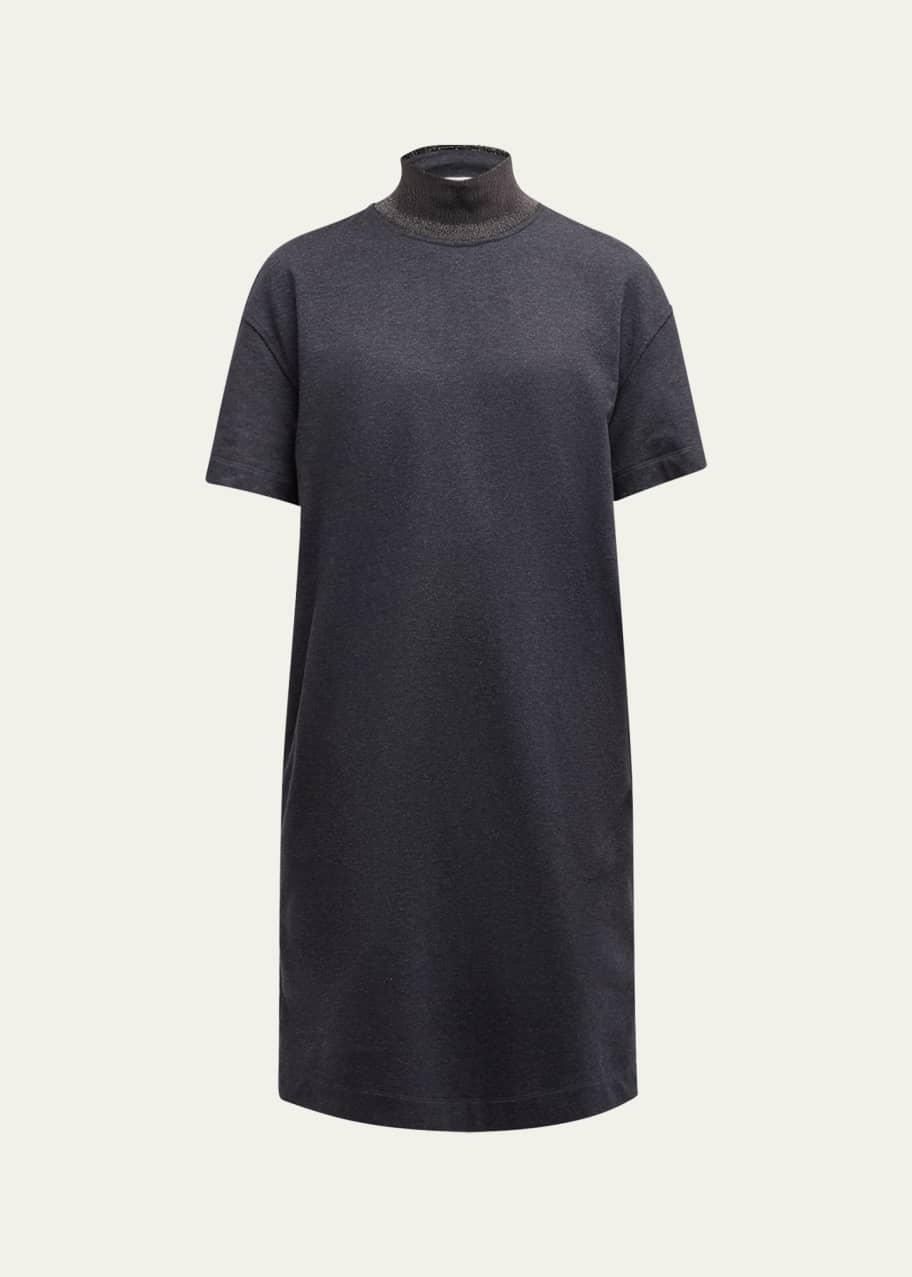 【関税＆送料込み】Brunello Cucinelli 'Shiny Collar' T-Shir Brunello Cucinelli/ブルネロ クチネリ｜'Shiny Collar' Tシャツ