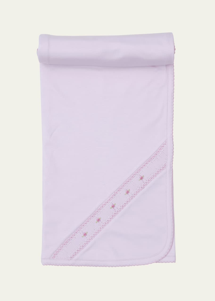 Image 1 of 1: Girl's Fall Bishop '24 Hand Smocked Blanket