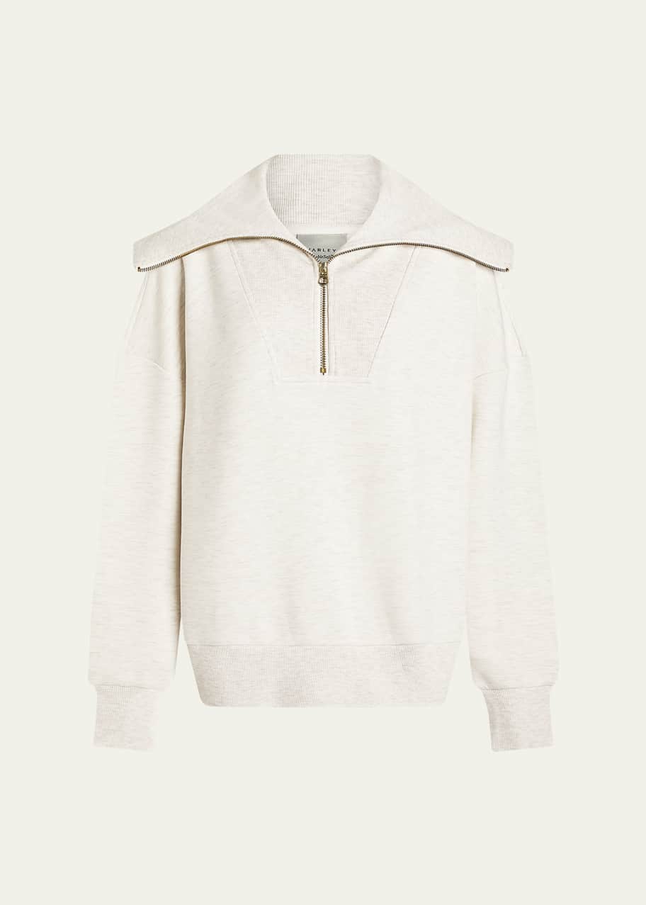 Image 1 of 1: Catherine Half-Zip Sweatshirt