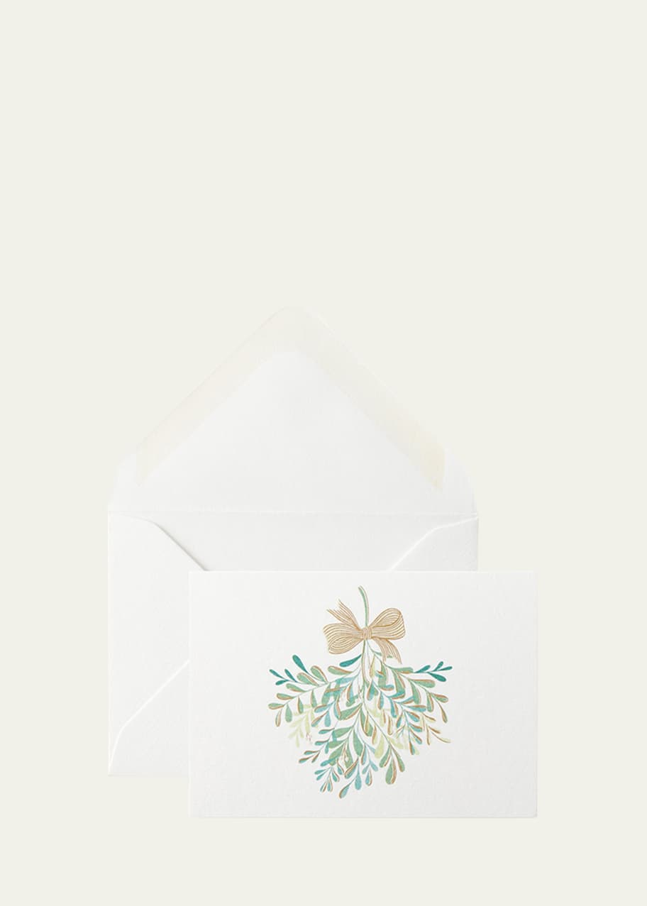 Image 1 of 1: Mistletoe Gift Cards, Box of 10