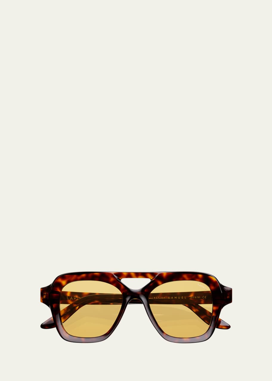 LAPIMA Samuel Acetate Aviator Sunglasses Bergdorf Goodman