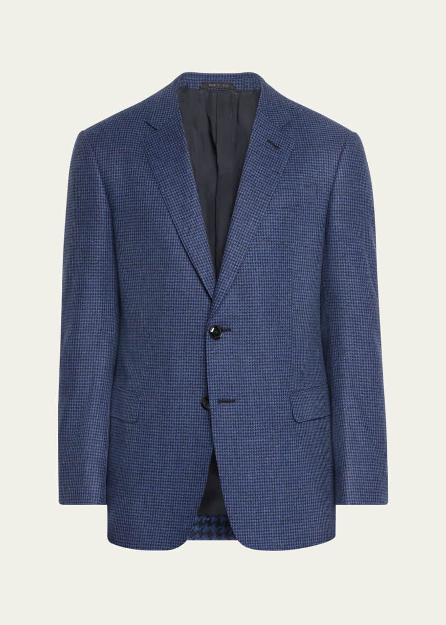 Image 1 of 1: Men's Micro-Houndstooth Sport Coat