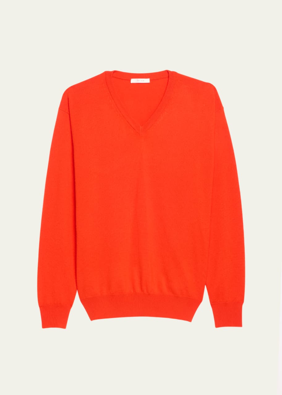Image 1 of 1: Gracy V-Neck Cashmere Sweater