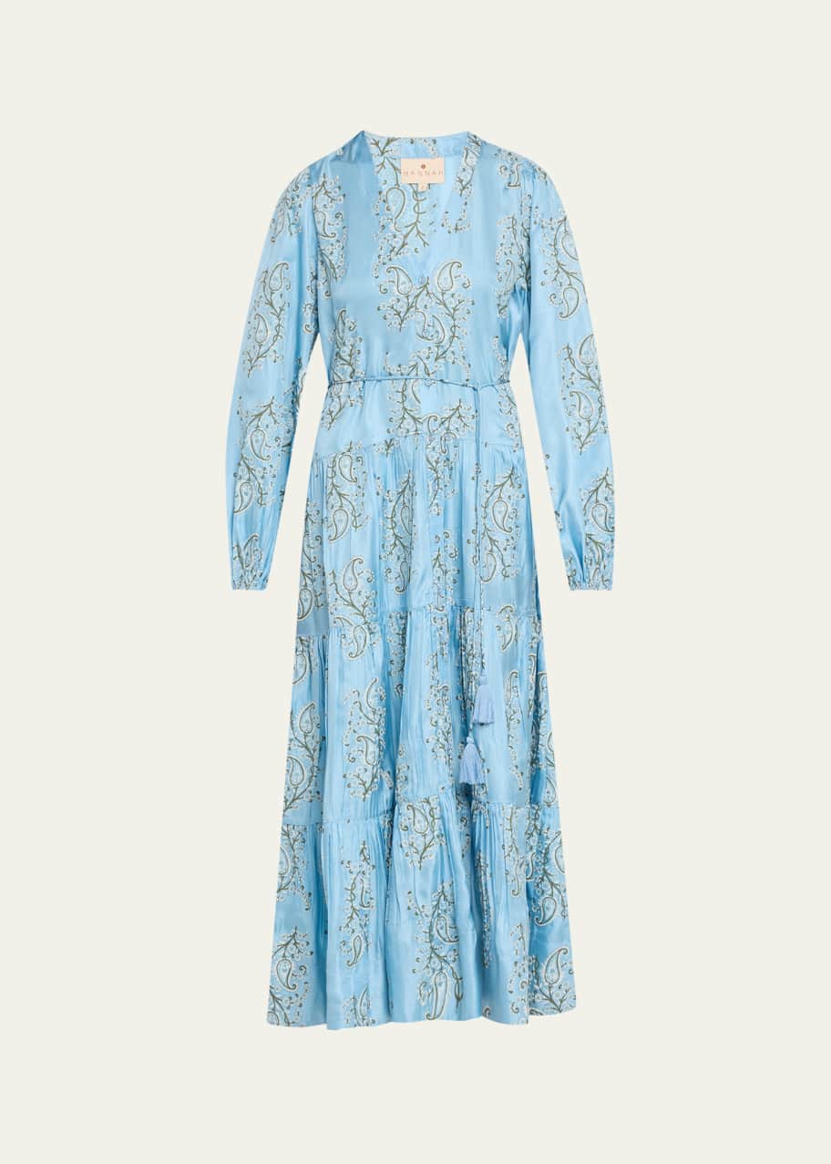 uo hanna embroidered maxi dress Andrea & Leo A1500 Elegant Fully Embellished Fitted Mermaid Evening Gown –  Mia Bella Couture main image 0