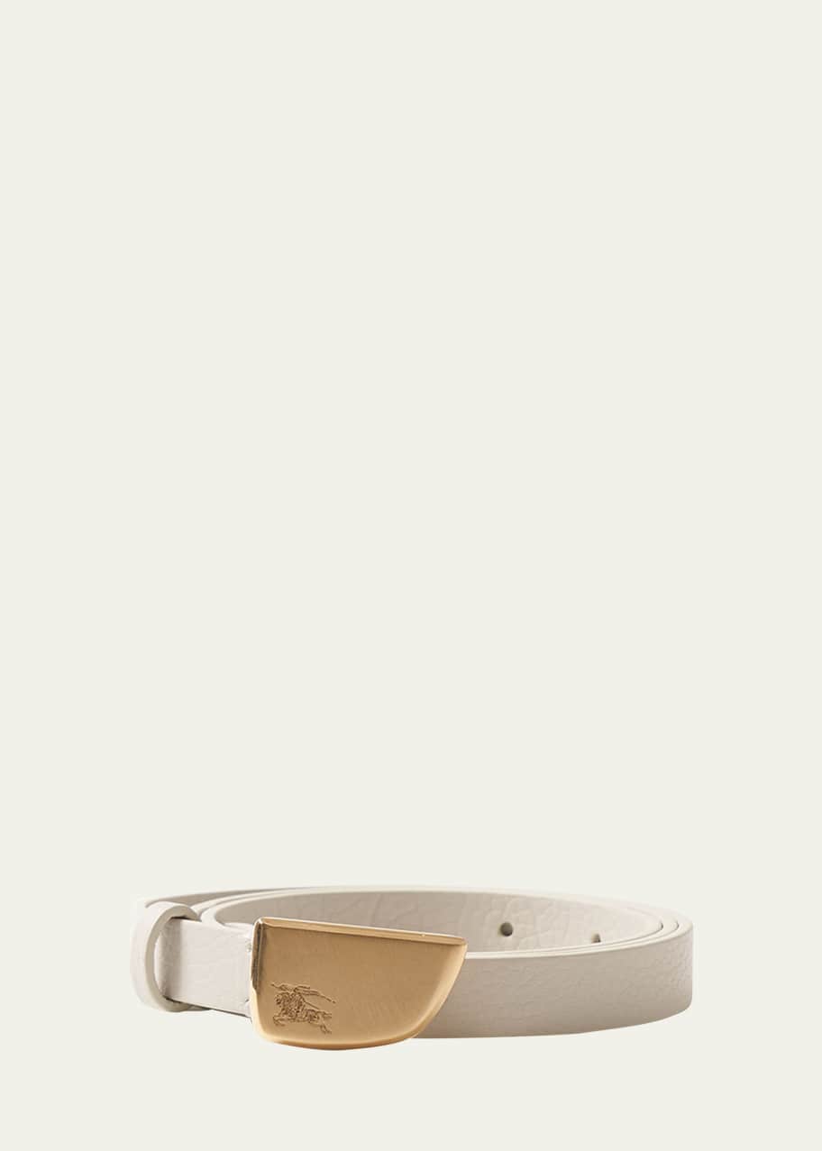Burberry white belt on sale
