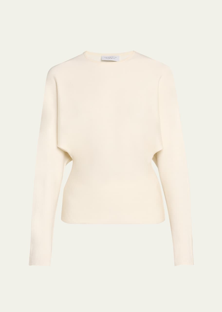 Image 1 of 1: Theodore Structured Cashmere Sweater