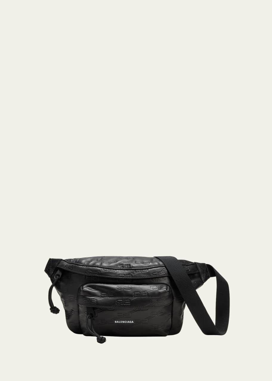 Image 1 of 1: Men's BB Leather Belt Bag