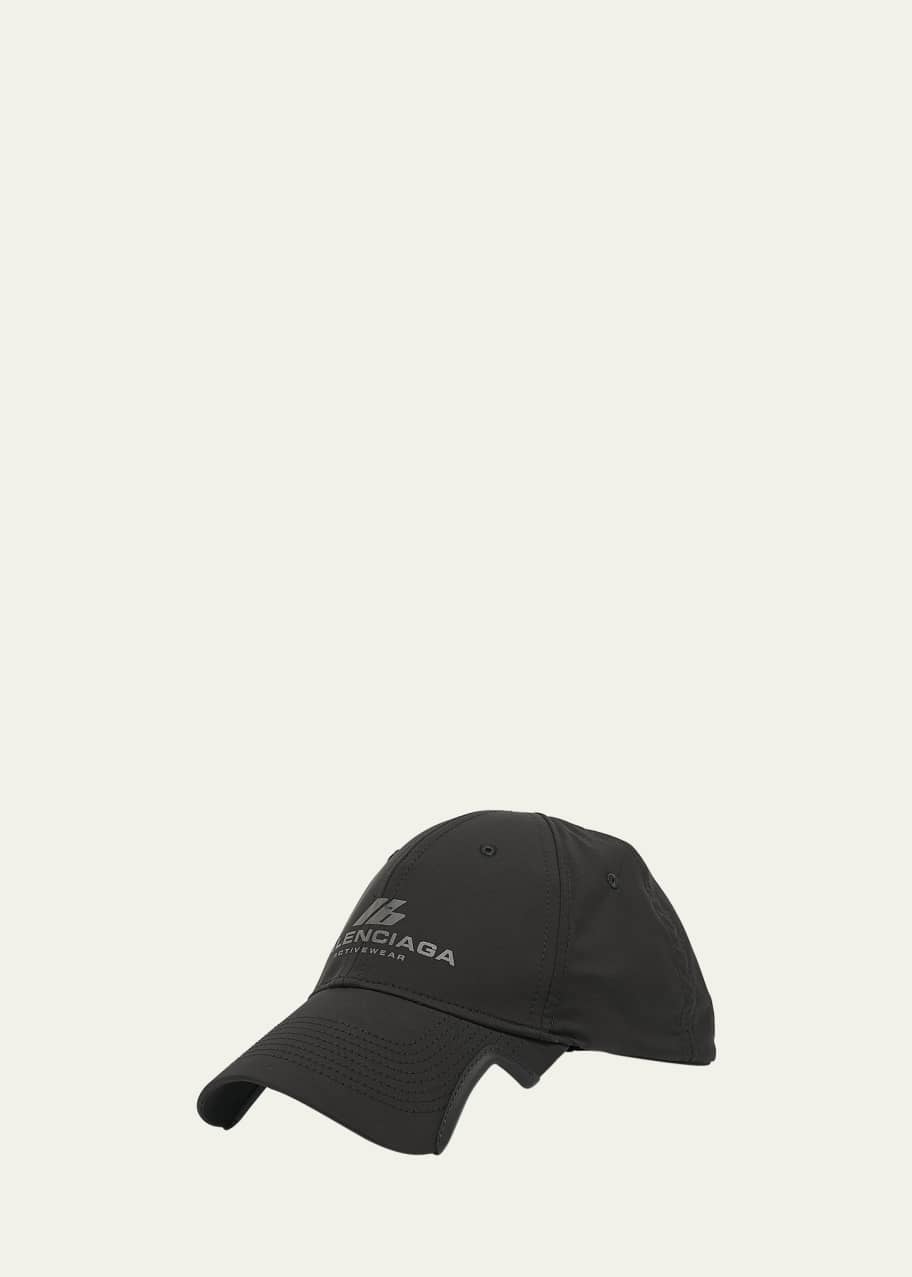 Image 1 of 1: Men's Reflective Activewear Logo Baseball Cap