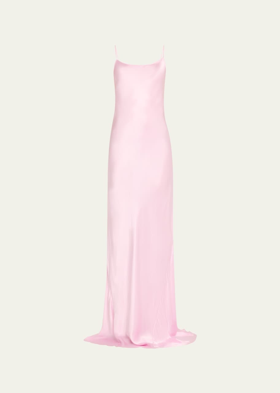 Image 1 of 1: Long Backless Cami Dress