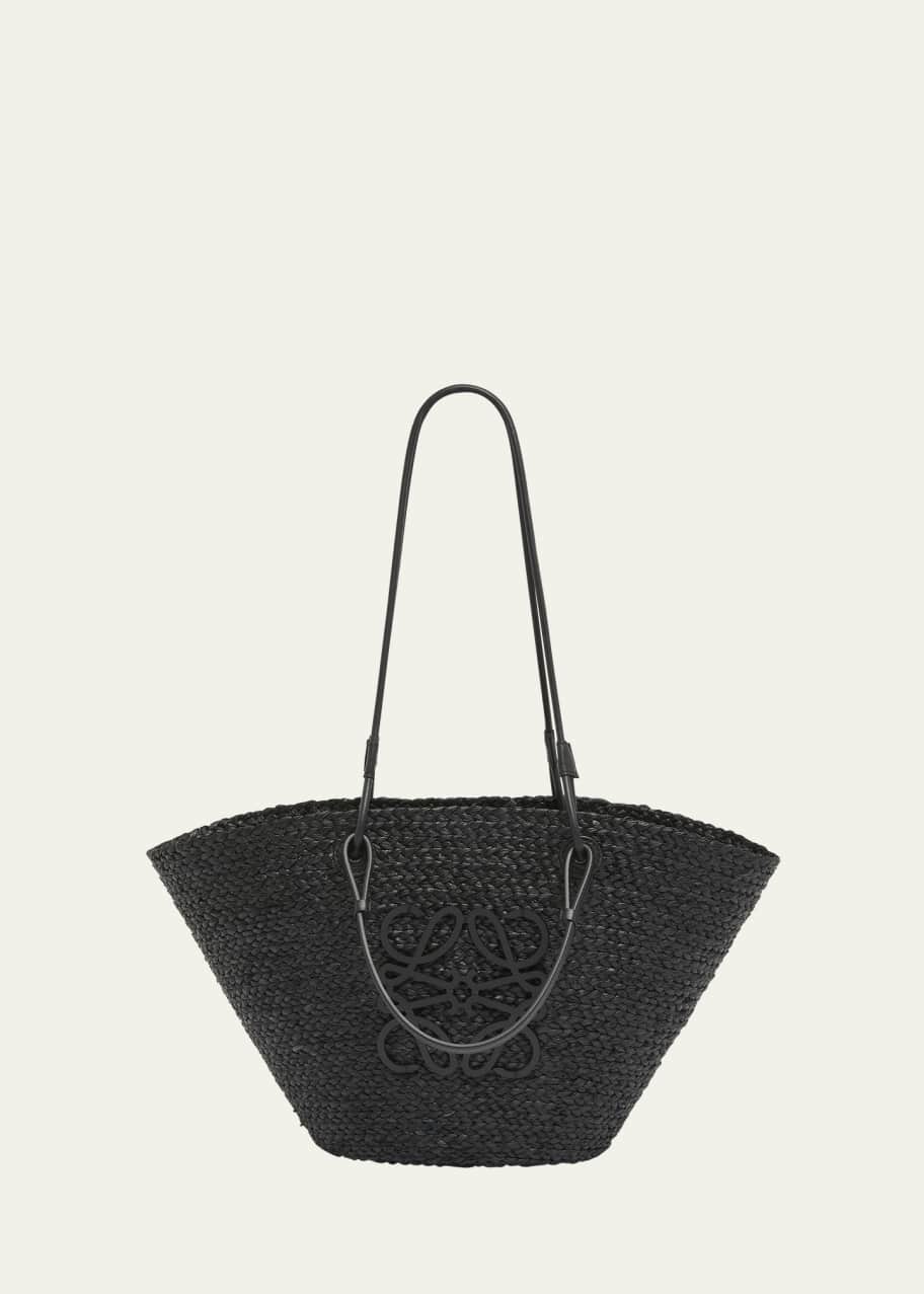 Loewe Medium Anagram Raffia Basket Tote Bag - Bergdorf Goodman