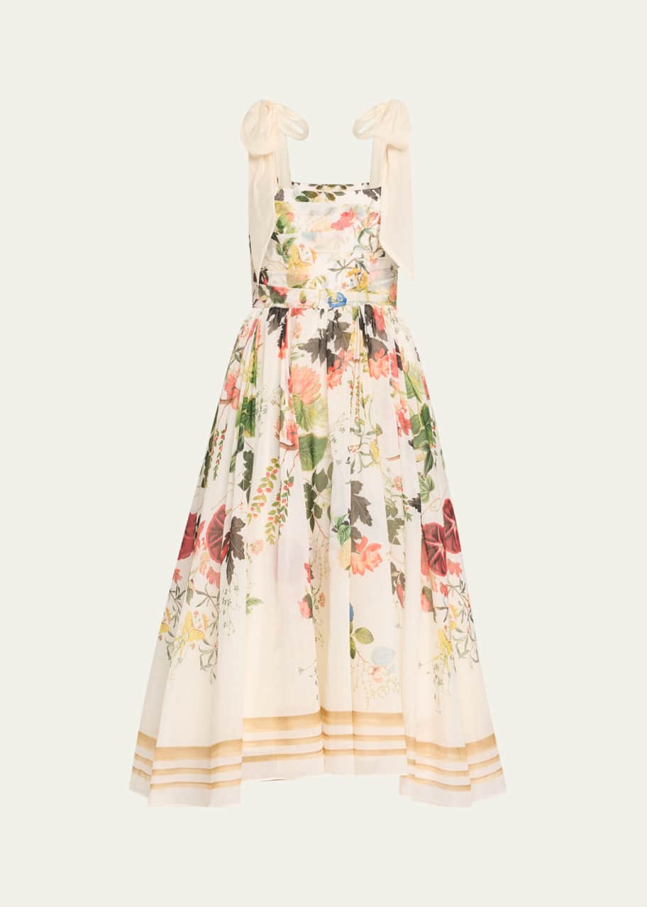 ALICE + OLIVIA Haven Flared Midi Dress - Bergdorf Goodman