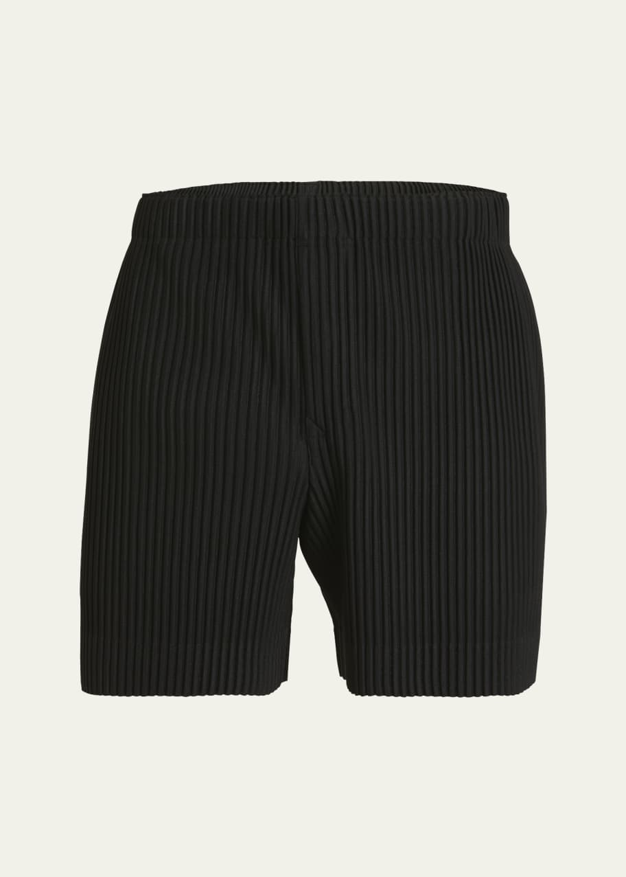 Homme Plisse Issey Miyake Men's Pleated Pull-On Shorts - Bergdorf