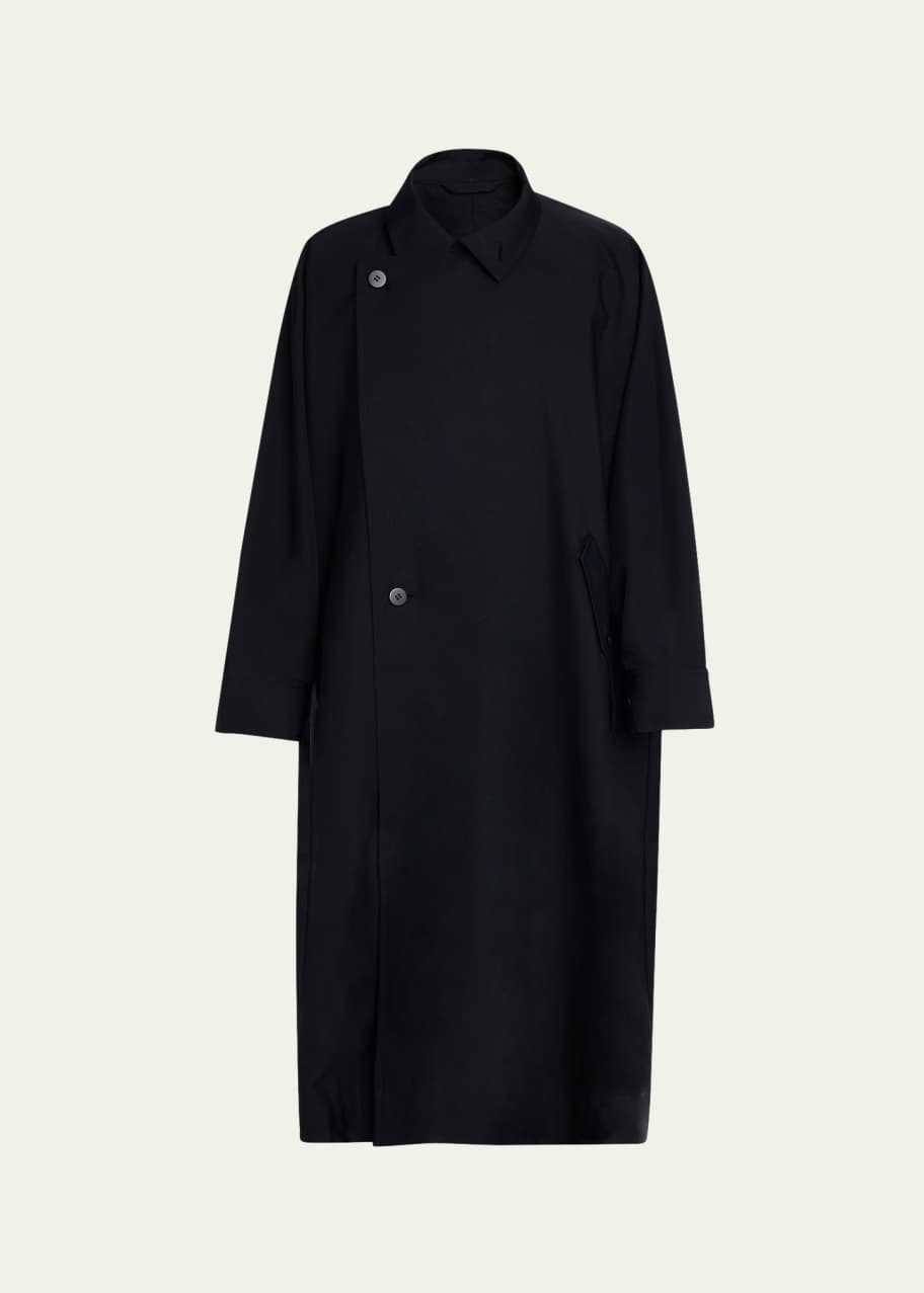 ジャケット・アウター ISSEY MIYAKE MEN PLEATS TRENCH COAT Homme Plisse Issey Miyake Men's Oversized Trench Coat