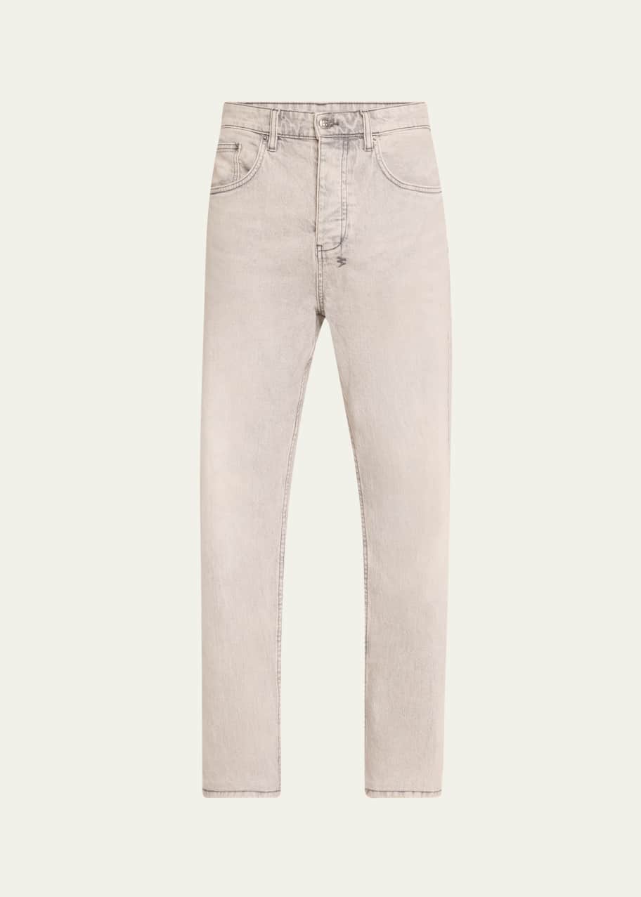 Image 1 of 1: Men's Anti K Pluto Stone Grey-Wash Denim Jeans