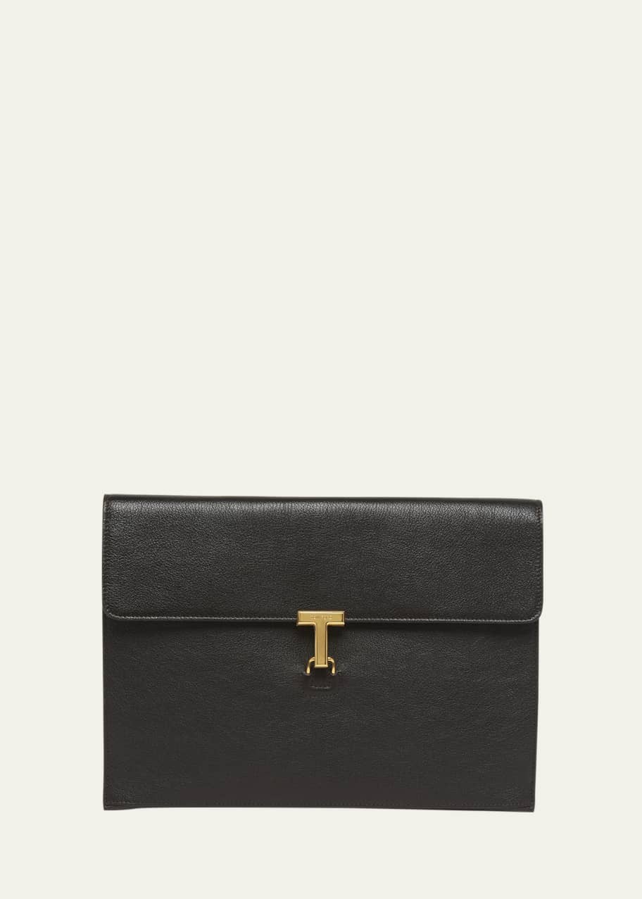Image 1 of 1: Men's Monarch Goat Leather Portfolio