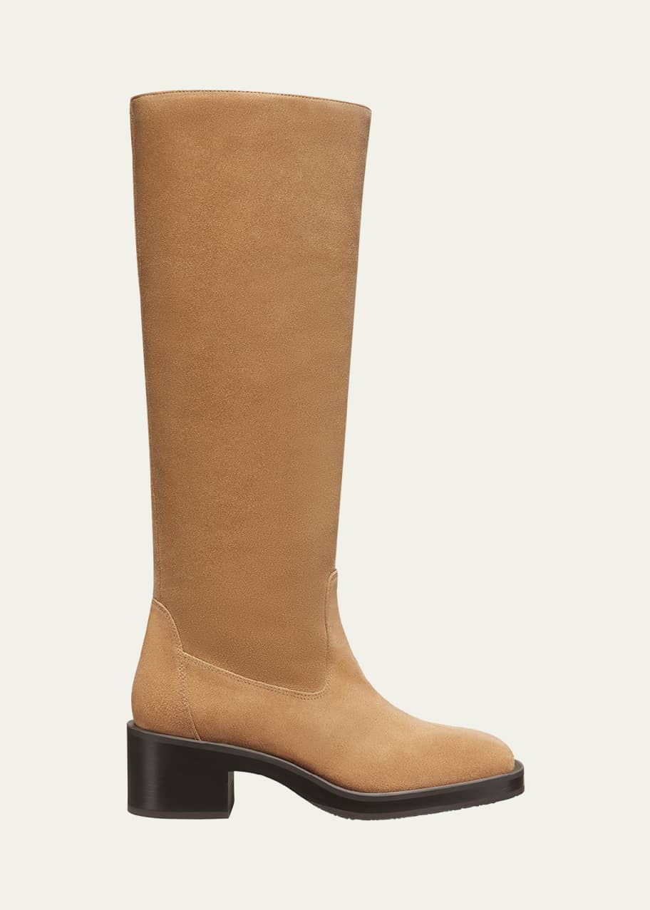 Image 1 of 1: Kaia Suede Knee Boots