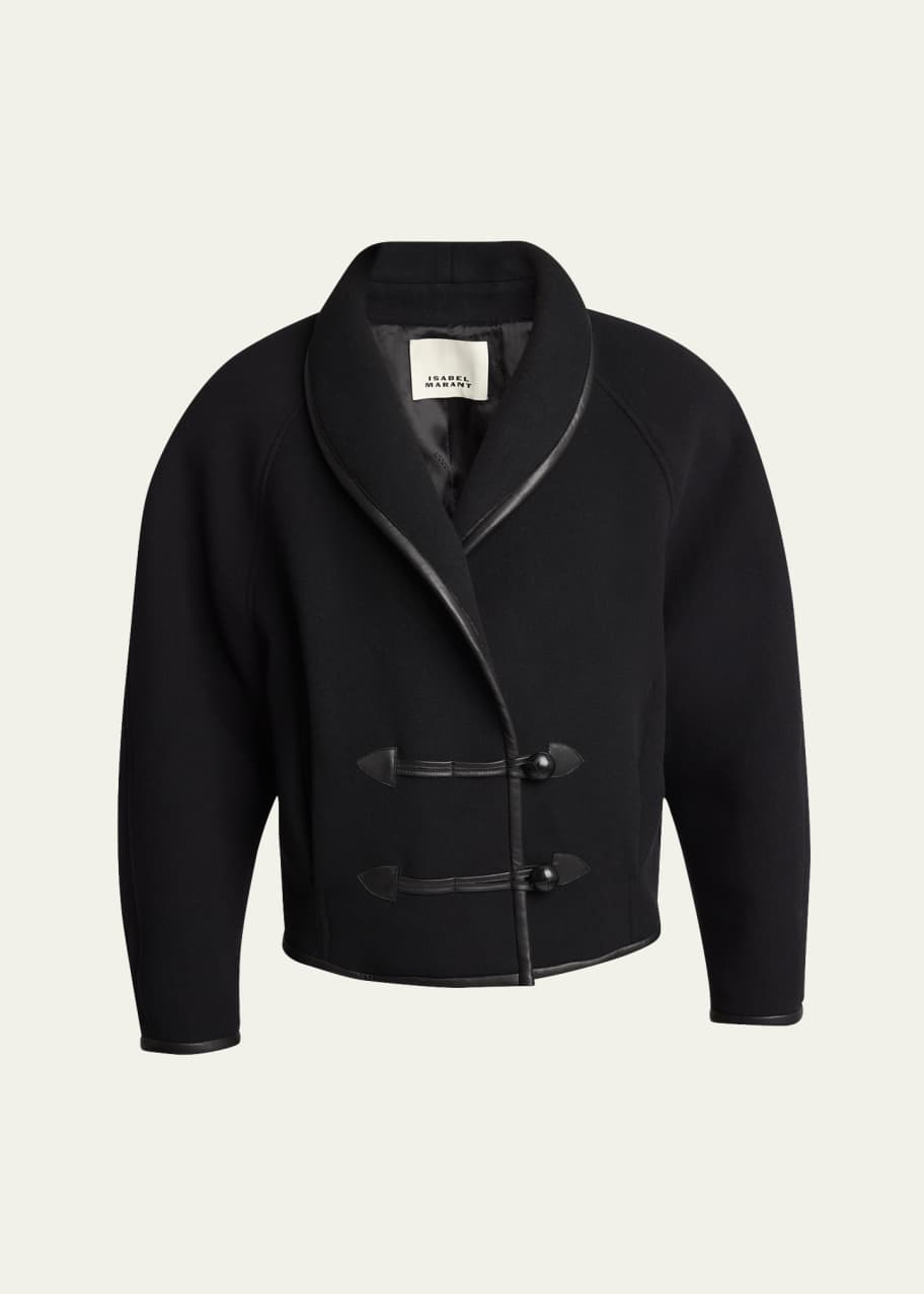 Image 1 of 1: Idelisa Chic Wool Coat