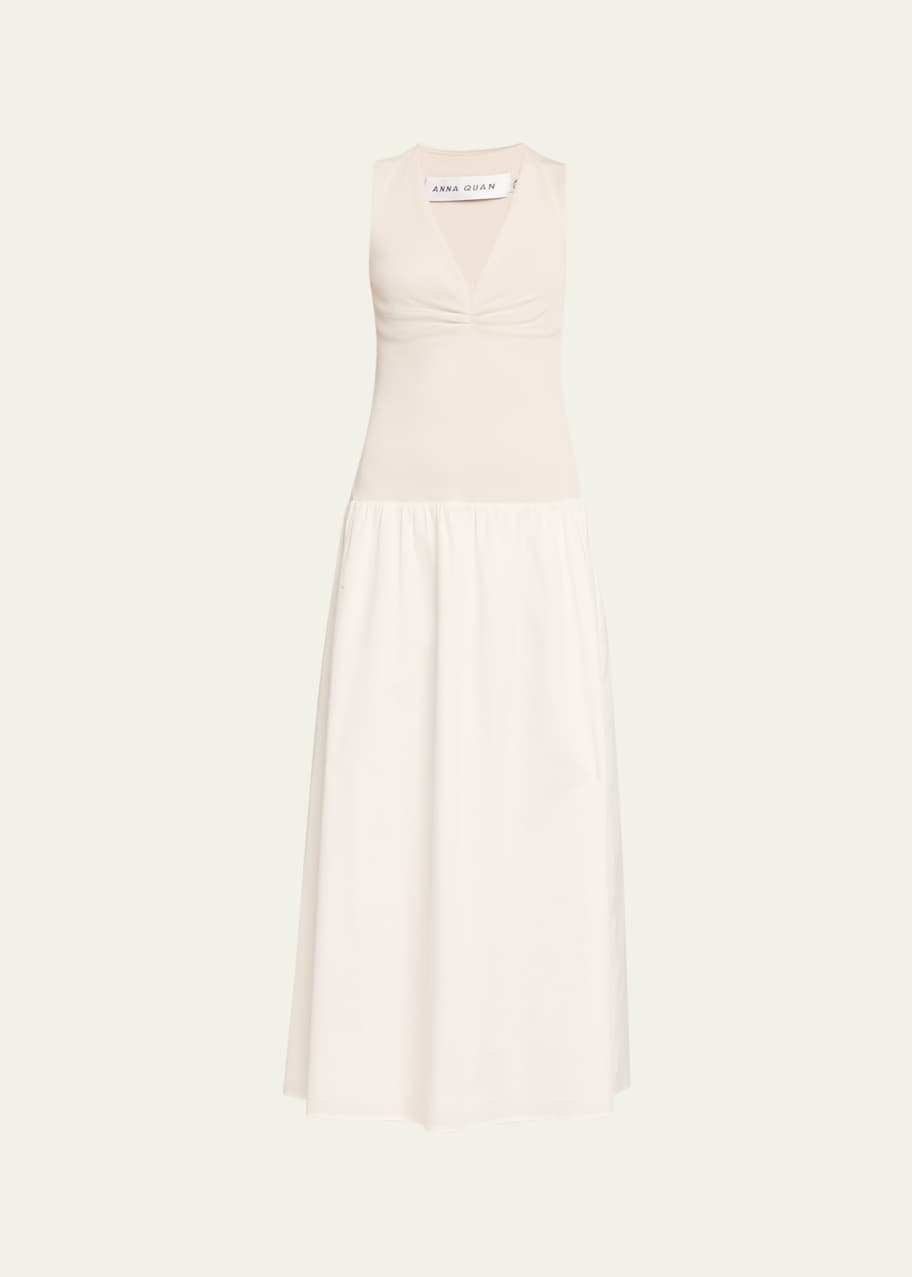 Anna Quan Maggie Drop Waist Maxi Dress - Bergdorf Goodman