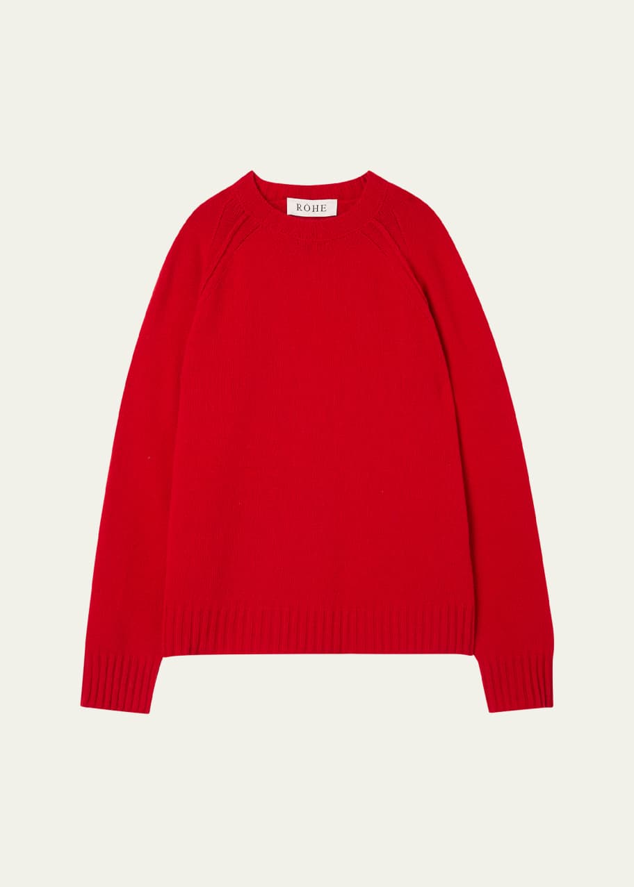 Alashan Men's Cotton Cashmere Raglan Sweatshirt - Opal