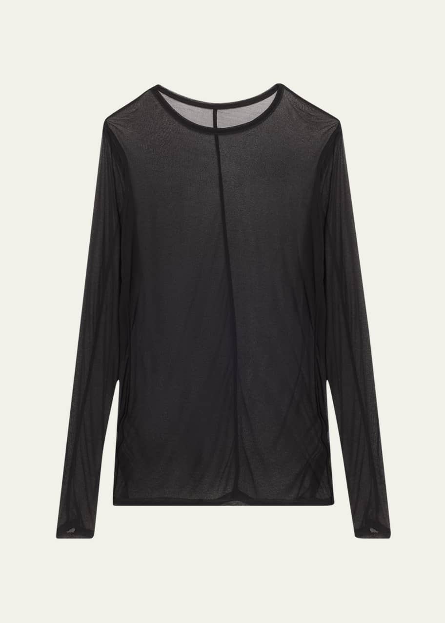 Image 1 of 1: Rio Sheer Long Sleeve Tee