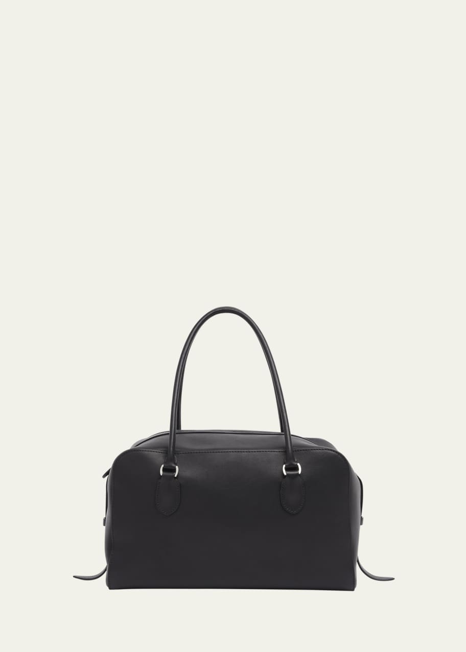 The Row EW Bowling Bag レザー THE ROW Ew Bowling Bag in Lux Grained Leather - Bergdorf Goodman