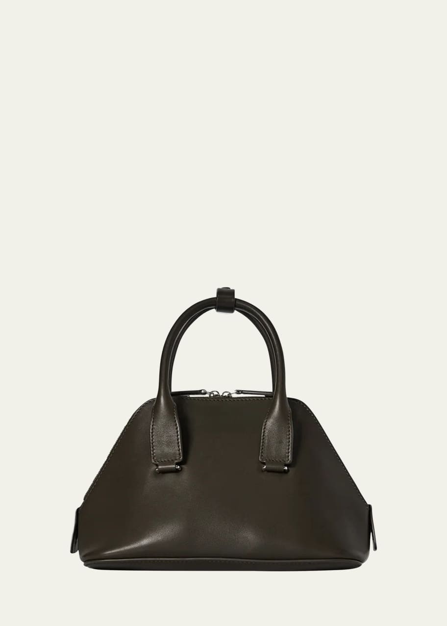 THE ROW Mini Devon in Saddle Leather - Bergdorf Goodman