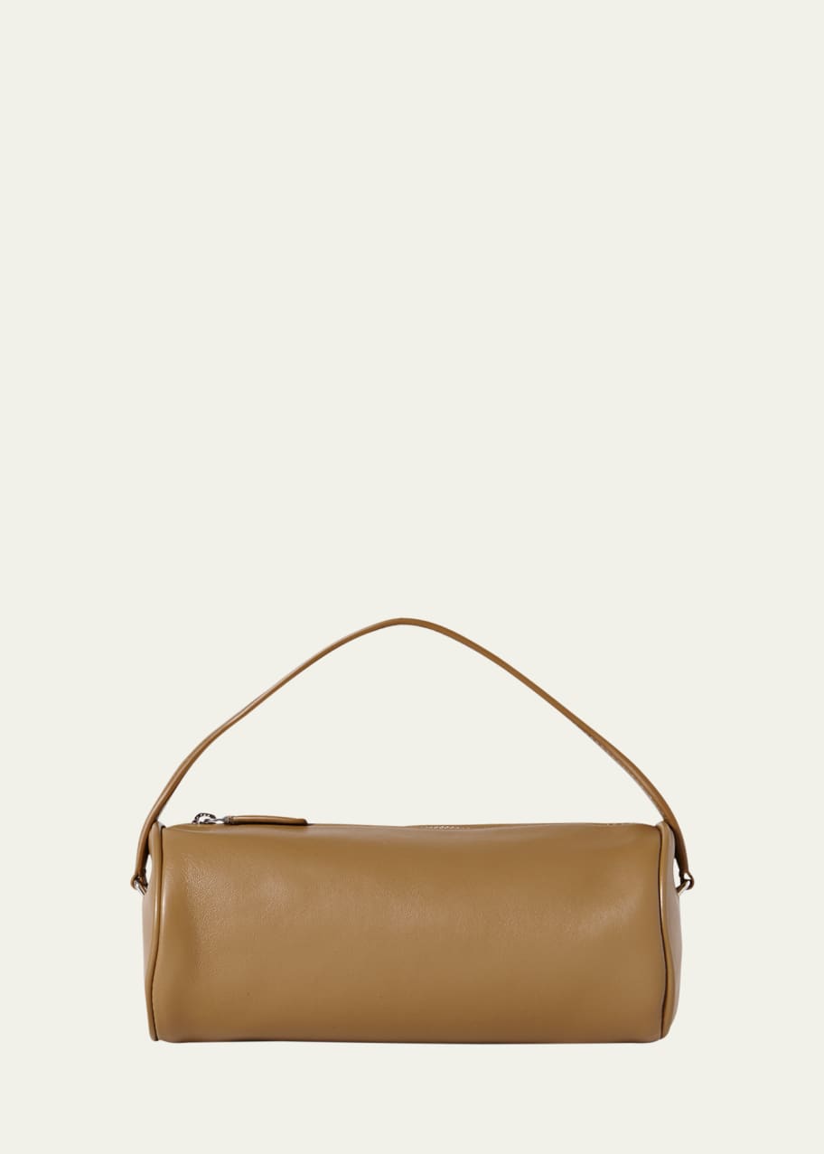 ハンドバッグ The Row The Row Borsa A Mano Round 90 S In Nappa Round 90's Bag Black in Leather – The Row