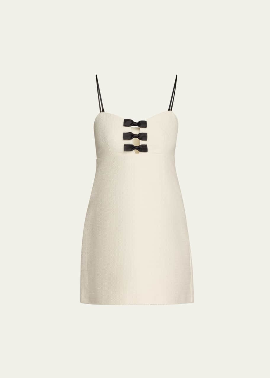 adelaide tweed mini dress Adelaide Bow Tweed Minidress (Women)