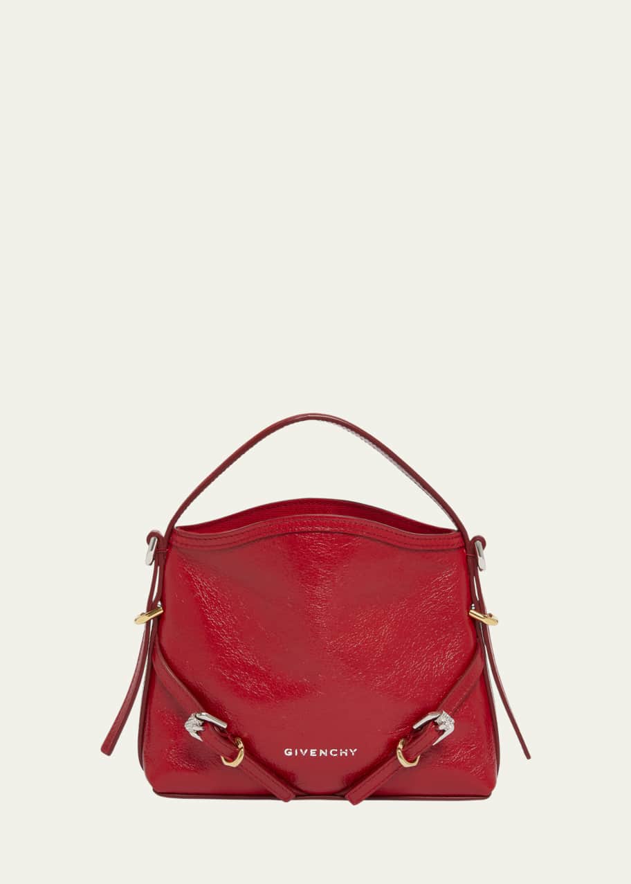正規店買付【GIVENCHY】レッド Voyou Nano レザーバッグ Nano Voyou bag in leather in - vermillon | Givenchy US