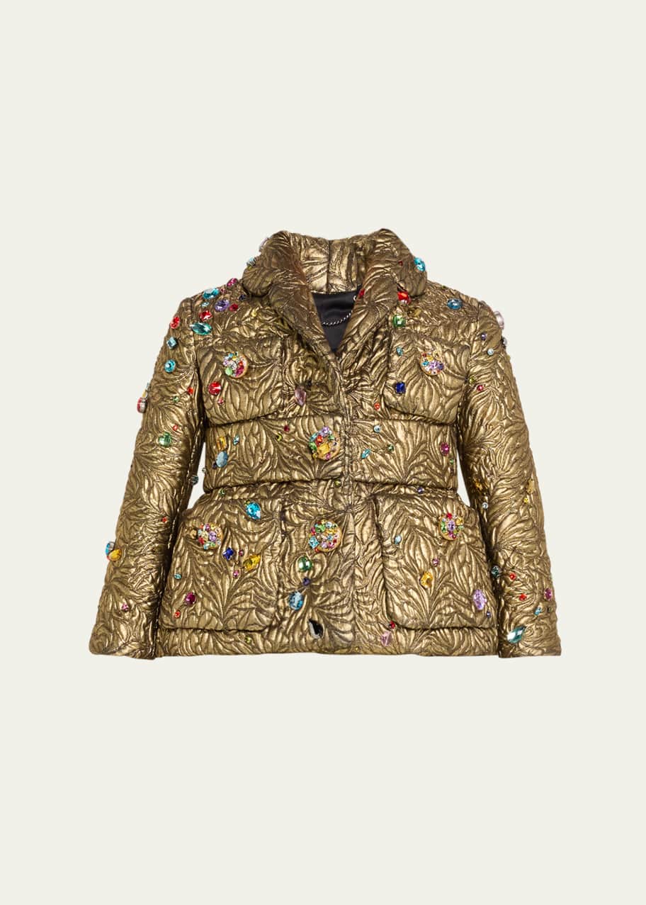 Marc Jacobs Runway Oversized Brocade Jeweled Jacket
