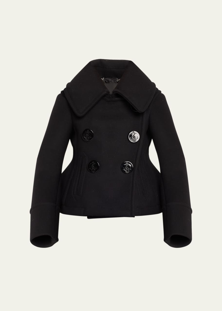 MarcJacobs ダブルボタン ナポレオンジャケット peacoat MarcJacobs ダブルボタン ナポレオンジャケット peacoat - メルカリ