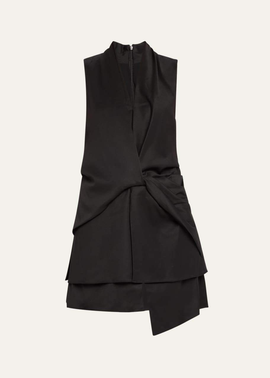 Image 1 of 1: The Savie Layered Draped Top
