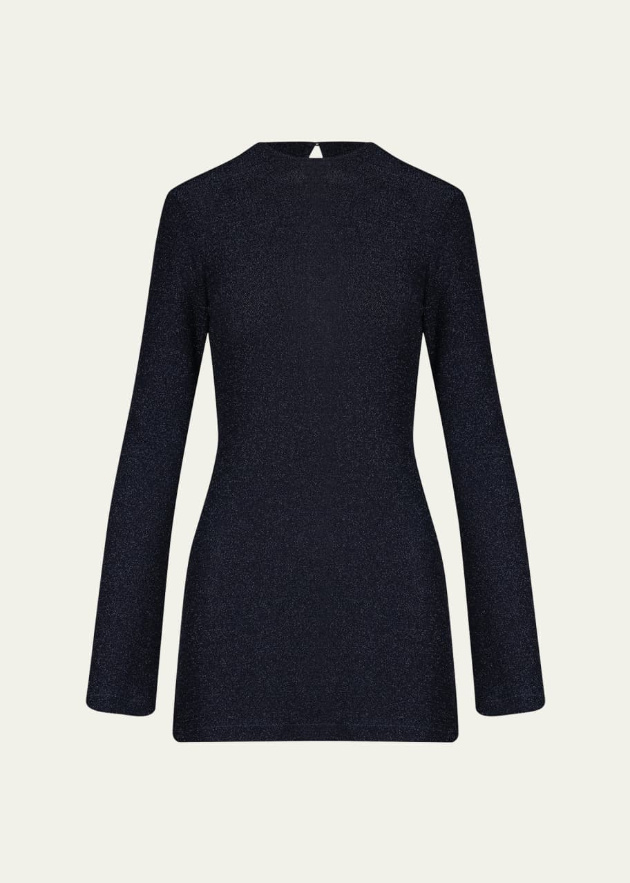 Image 1 of 1: Self Love Knit Lurex Top
