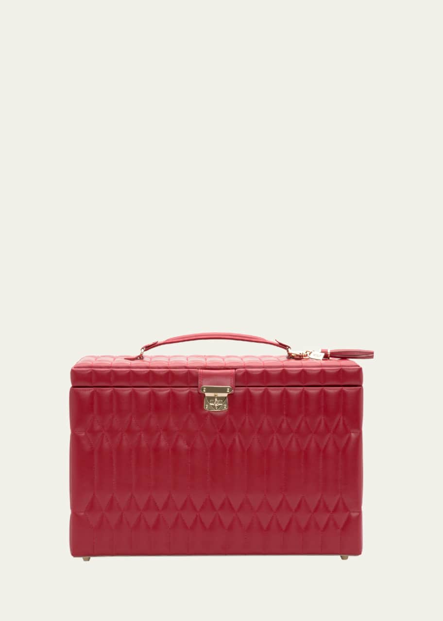 Image 1 of 1: Caroline Red Extra Large Jewelry Case
