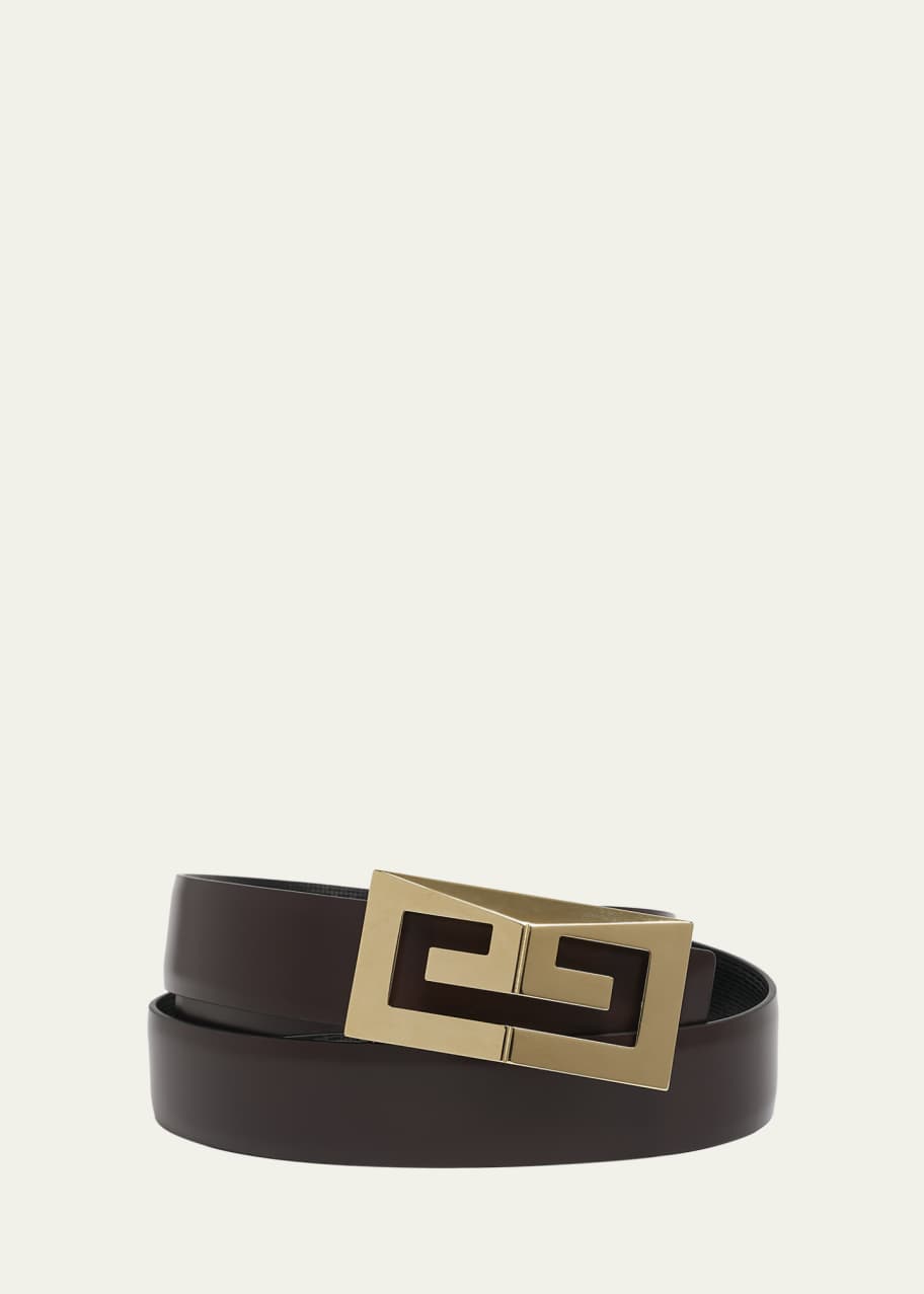 Image 1 of 1: Men's GG Reversible Leather Belt