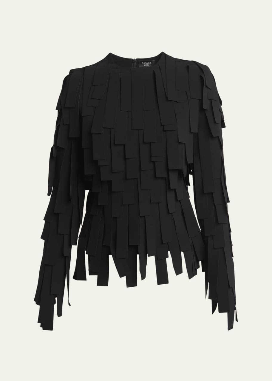 Image 1 of 1: Long-Sleeve Multi Rectangle Top