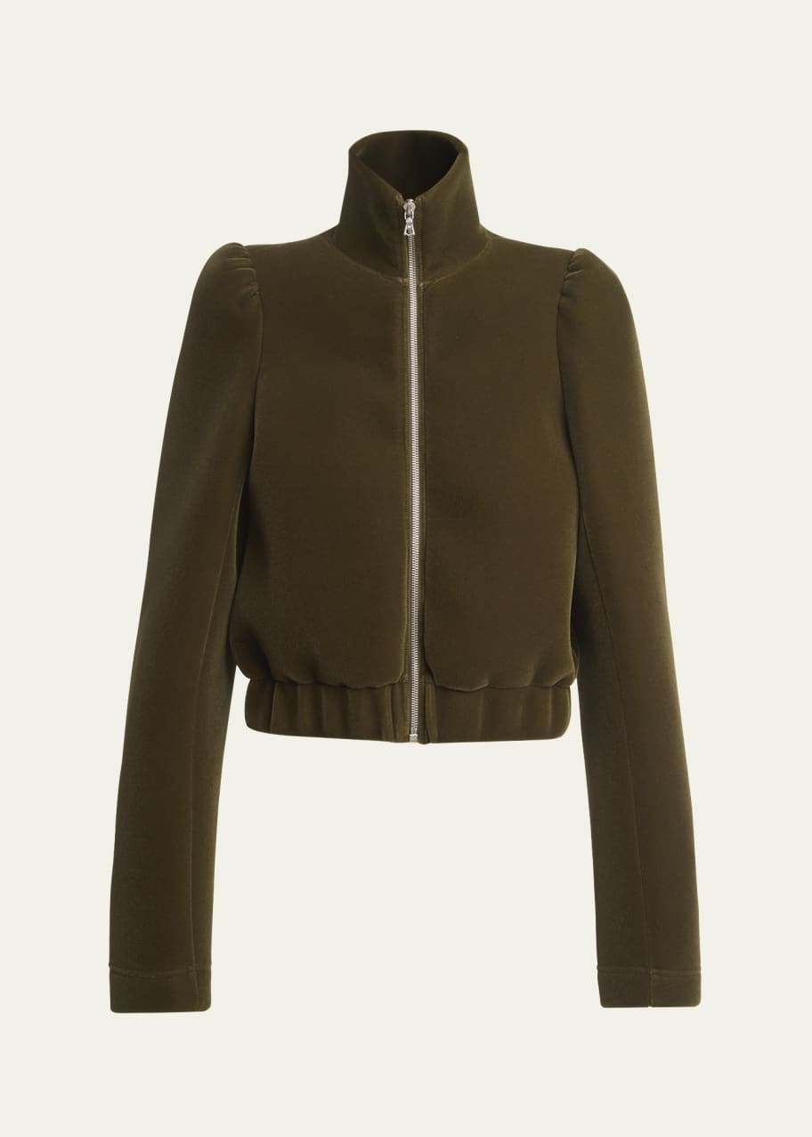 Image 1 of 1: Vuras High-Neck Zip Front Jacket