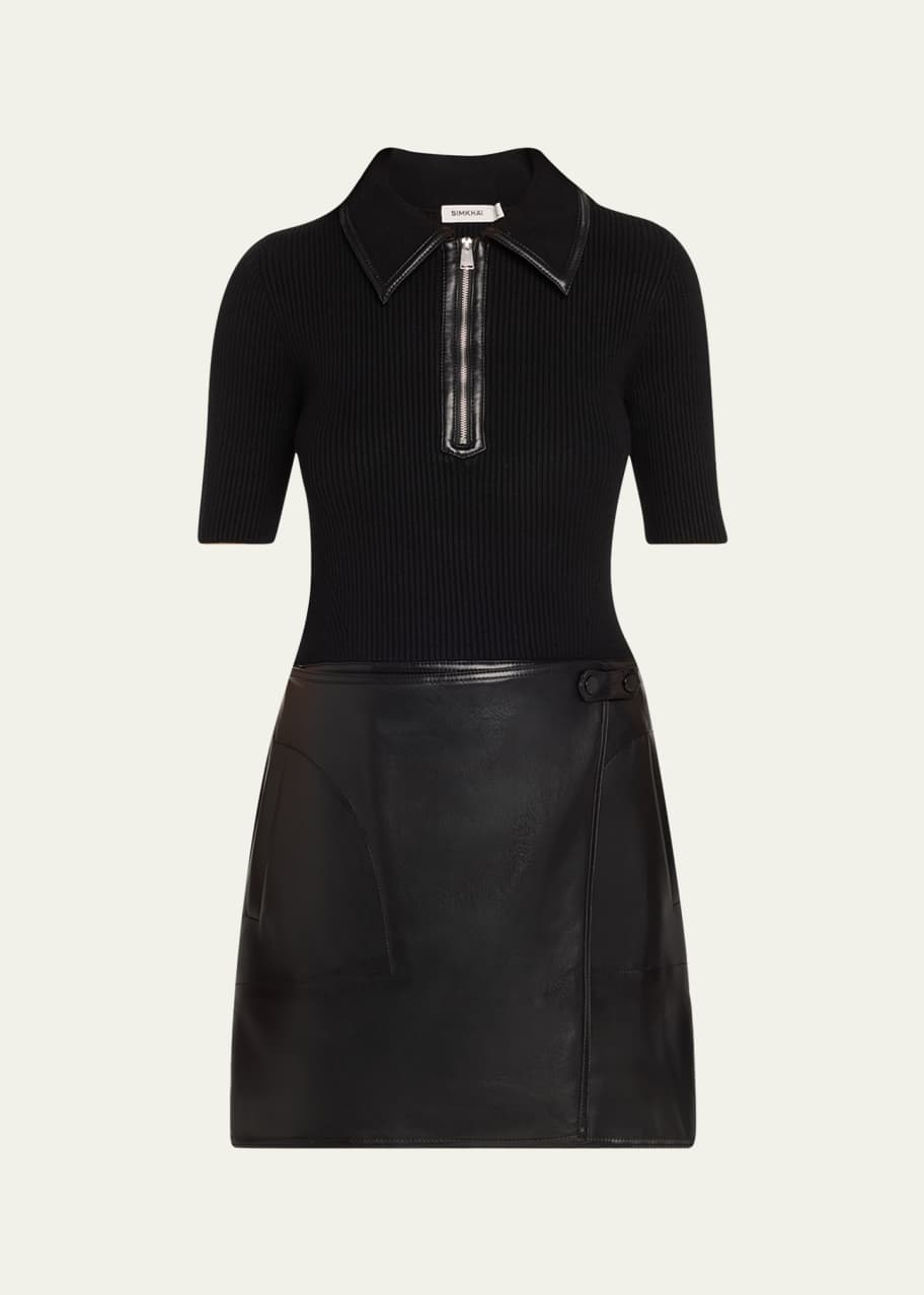 black mesh club dress Cleo Black Bodycon Midi Dress With Mesh Sleeves – Club L London